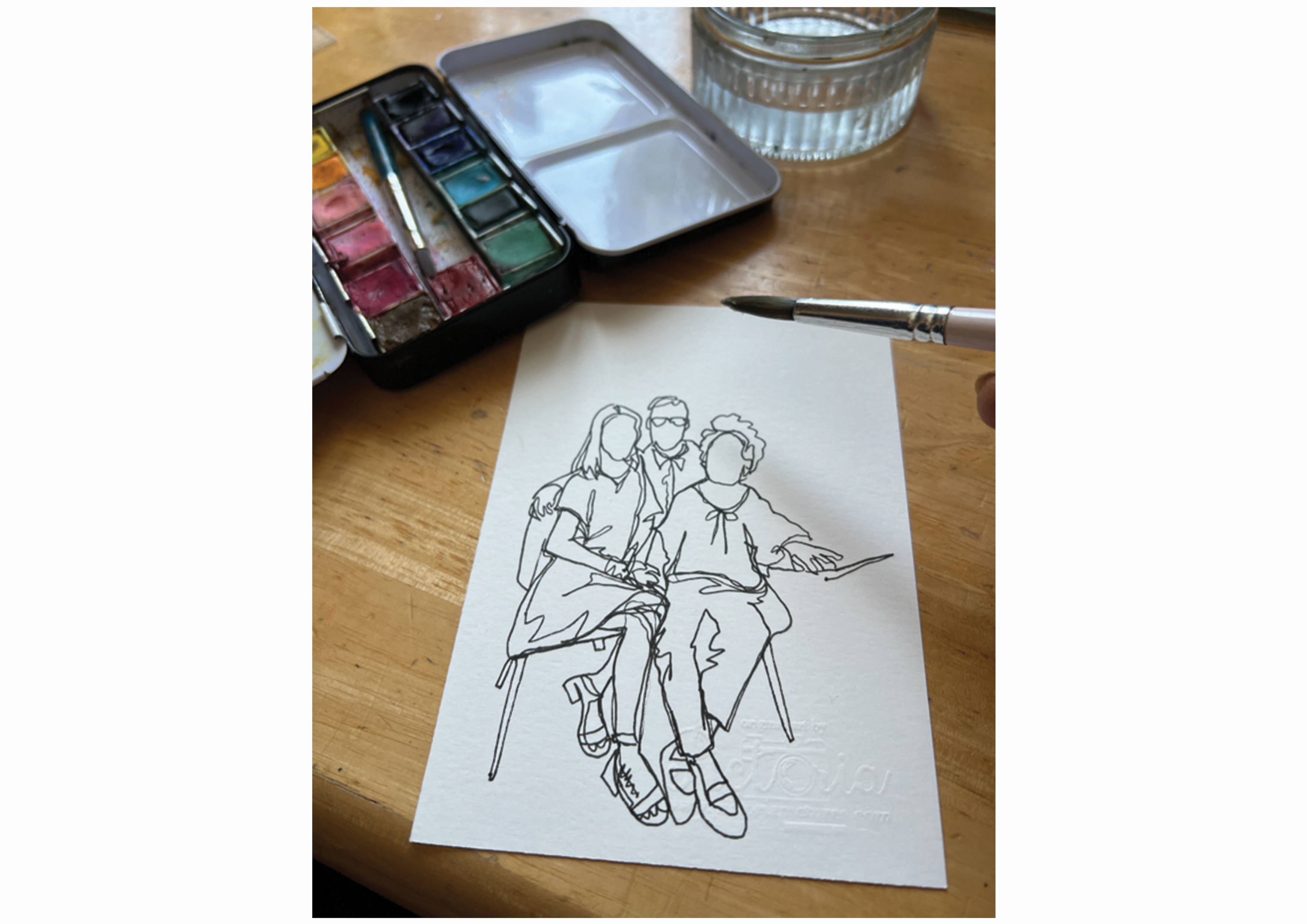Live Art in one line in Derbyshire
